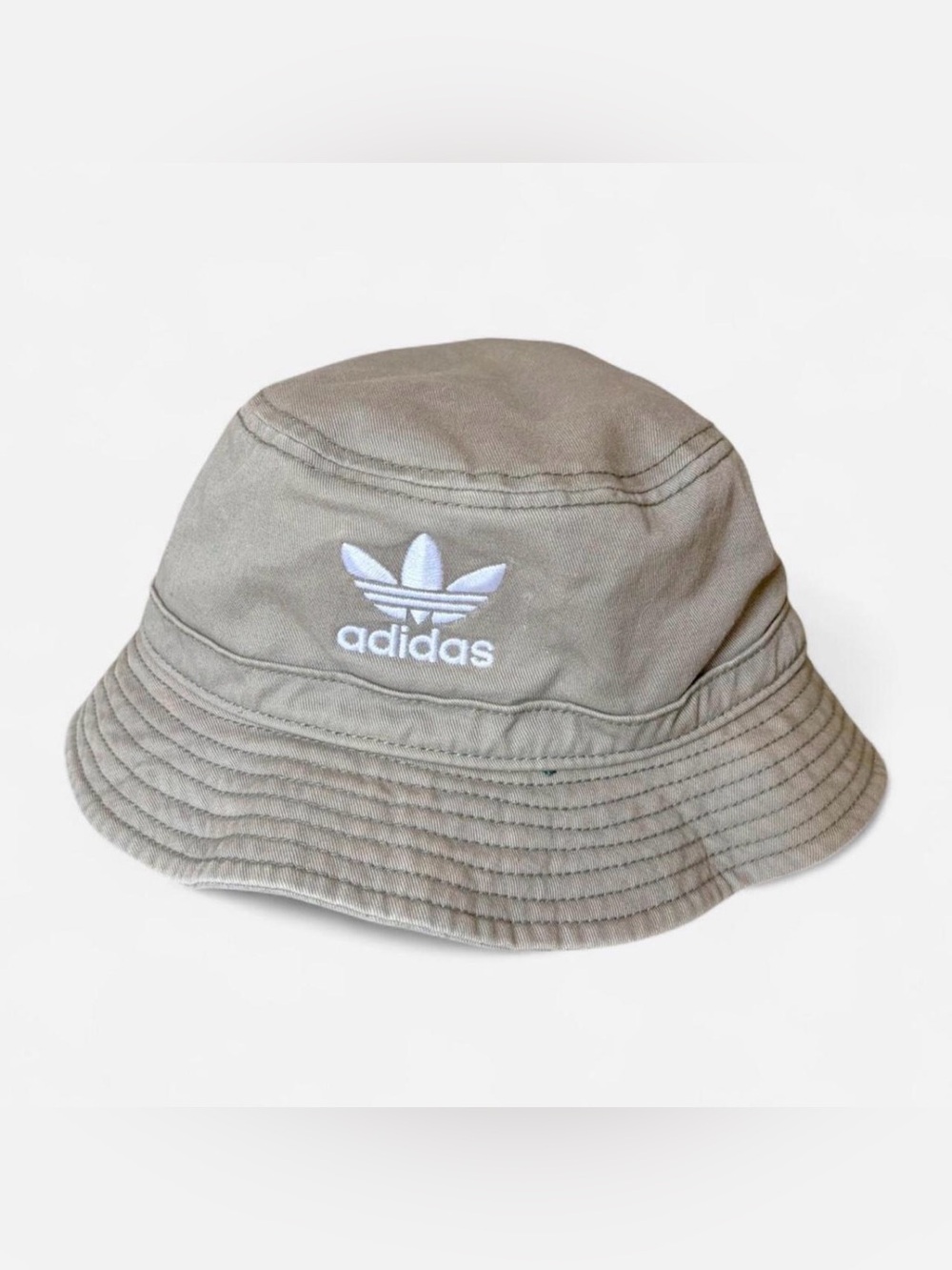Adidas Bucket Hat — Khaki/Army Green